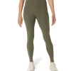 ASICS Kleding | Hardlopen>ROAD HIGH WAIST TIGHT Mantle Green