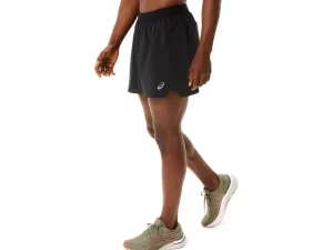 ASICS Kleding | Hardlopen>ROAD 5IN SHORT Performance Black