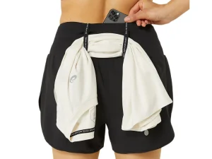ASICS Kleding | Hardlopen>ROAD 3.5IN SHORT Performance Black