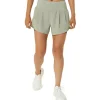 ASICS Kleding | Hardlopen>ROAD 2-N-1 3.5IN SHORT Olive Grey/Olive Grey