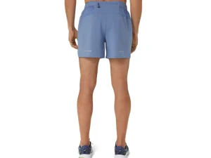 ASICS Kleding | Hardlopen>ROAD 2-N-1 5IN SHORT Denim Blue/Denim Blue
