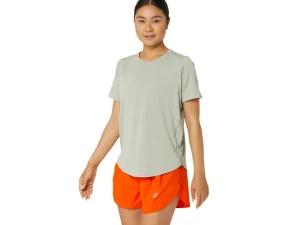 ASICS Kleding | Hardlopen>ROAD SS TOP Olive Grey
