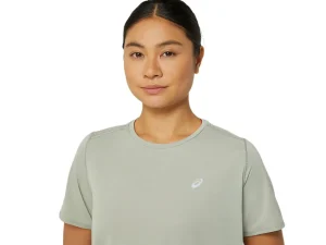 ASICS Kleding | Hardlopen>ROAD SS TOP Olive Grey