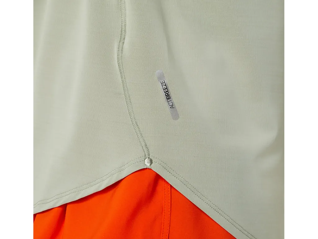 road_ss_top_4-2.webp ASICS Kleding | Hardlopen>ROAD SS TOP Olive Grey