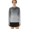 ASICS Kleding | Hardlopen>SEAMLESS LS TOP Carrier Grey/Glacier Grey