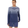 ASICS Kleding | Hardlopen>SEAMLESS LS TOP Thunder Blue/Denim Blue