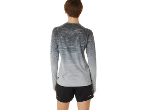 ASICS Kleding | Hardlopen>SEAMLESS LS TOP Carrier Grey/Glacier Grey