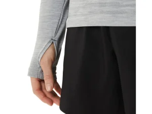 ASICS Kleding | Hardlopen>SEAMLESS LS TOP Carrier Grey/Glacier Grey