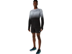 ASICS Kleding | Hardlopen>SEAMLESS LS TOP Performance Black/Carrier Grey
