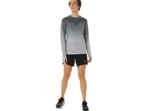 ASICS Kleding | Hardlopen>SEAMLESS LS TOP Carrier Grey/Glacier Grey