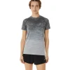 ASICS Kleding | Hardlopen>SEAMLESS SS TOP Carrier Grey/Glacier Grey