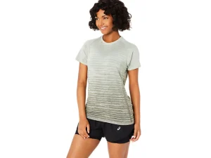 ASICS Kleding | Hardlopen>SEAMLESS SS TOP Mantle Green/Olive Grey