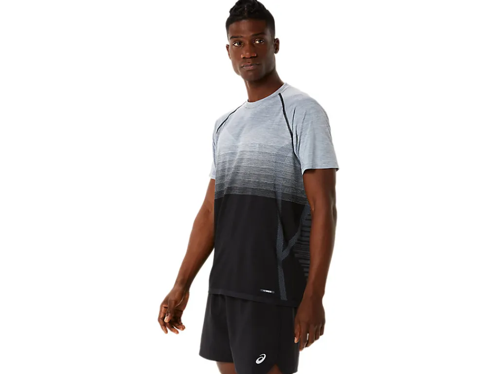 seamless_ss_top_2.webp ASICS Kleding | Hardlopen>SEAMLESS SS TOP Performance Black/Carrier Grey