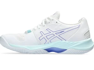 ASICS Netbal | Squash & badminton>SKY ELITE FF 2 White/Blue Violet