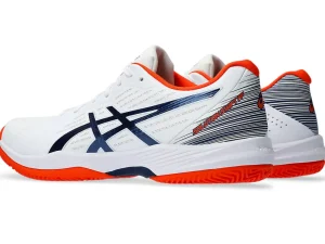 ASICS Tennisschoenen | Tennis>SOLUTION SWIFT FF CLAY White/Blue Expanse