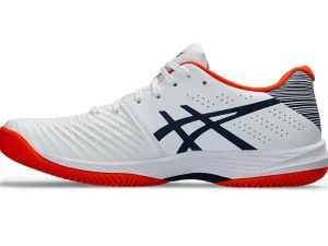 ASICS Tennisschoenen | Tennis>SOLUTION SWIFT FF CLAY White/Blue Expanse