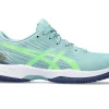 ASICS Padel | Padel>SOLUTION SWIFT FF PADEL Teal Tint/Electric Lime