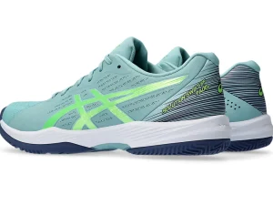 ASICS Padel | Padel>SOLUTION SWIFT FF PADEL Teal Tint/Electric Lime