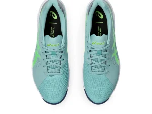 ASICS Padel | Padel>SOLUTION SWIFT FF PADEL Teal Tint/Electric Lime