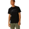 ASICS Shirts met korte mouwen | Bovenkleding>TIGER SS TEE Performance Black/Graphite Grey