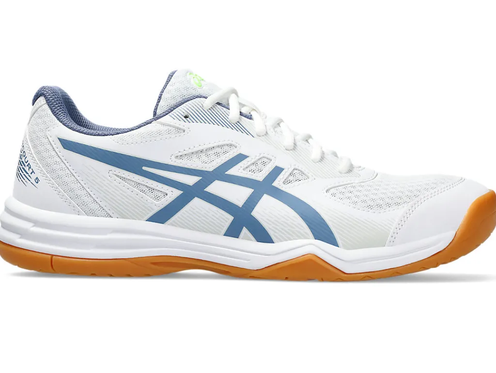 upcourt__0.webp ASICS Squash & badminton | Handbal>UPCOURT 5 White/Denim Blue