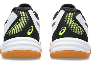ASICS Netbal | Squash & badminton>UPCOURT 5 White/Safety Yellow
